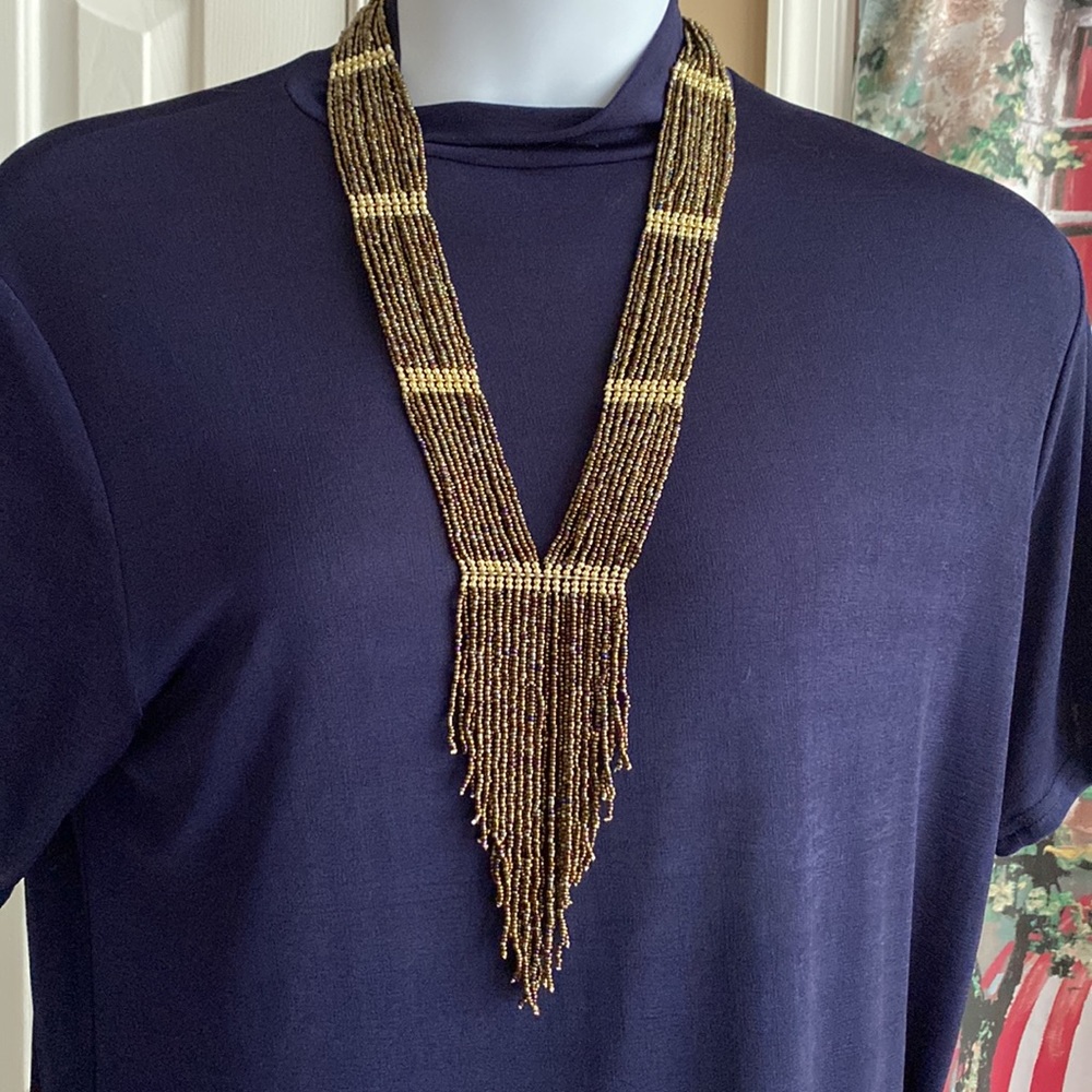 Lovely beads uniquely styled Necklace